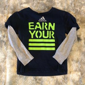 Boys Adidas Longsleeve Tee (size 5)